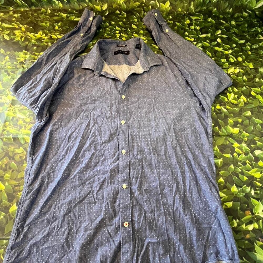 Tommy-hilfiger Men's Blue and Navy Shirt